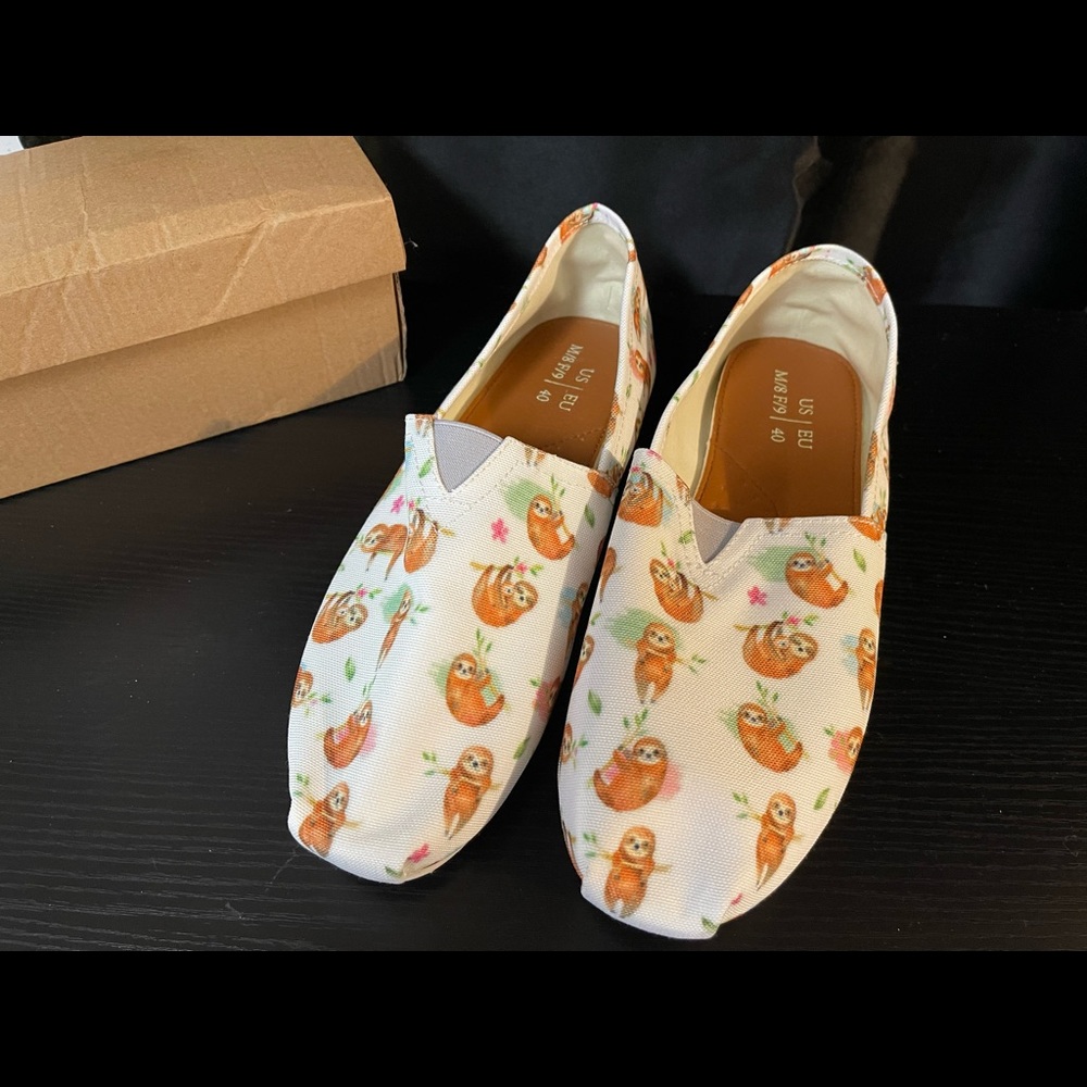 Sloth Slip On Shoes